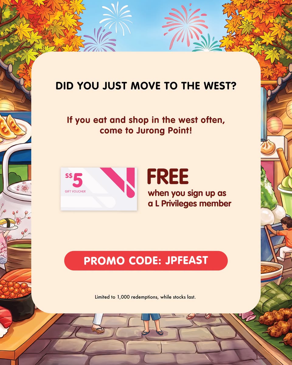 L Privileges new member sign-up with promo code JPFEAST