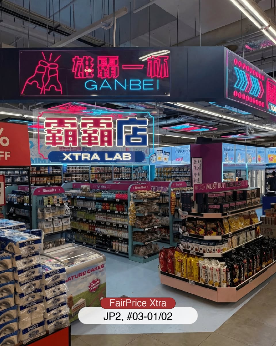 New store storefront at Jurong Point