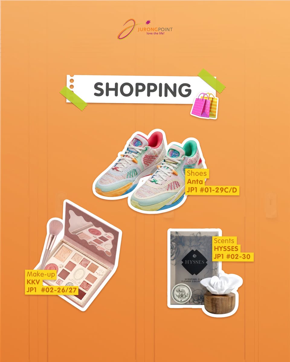 Snacks and enrichment at Jurong Point
