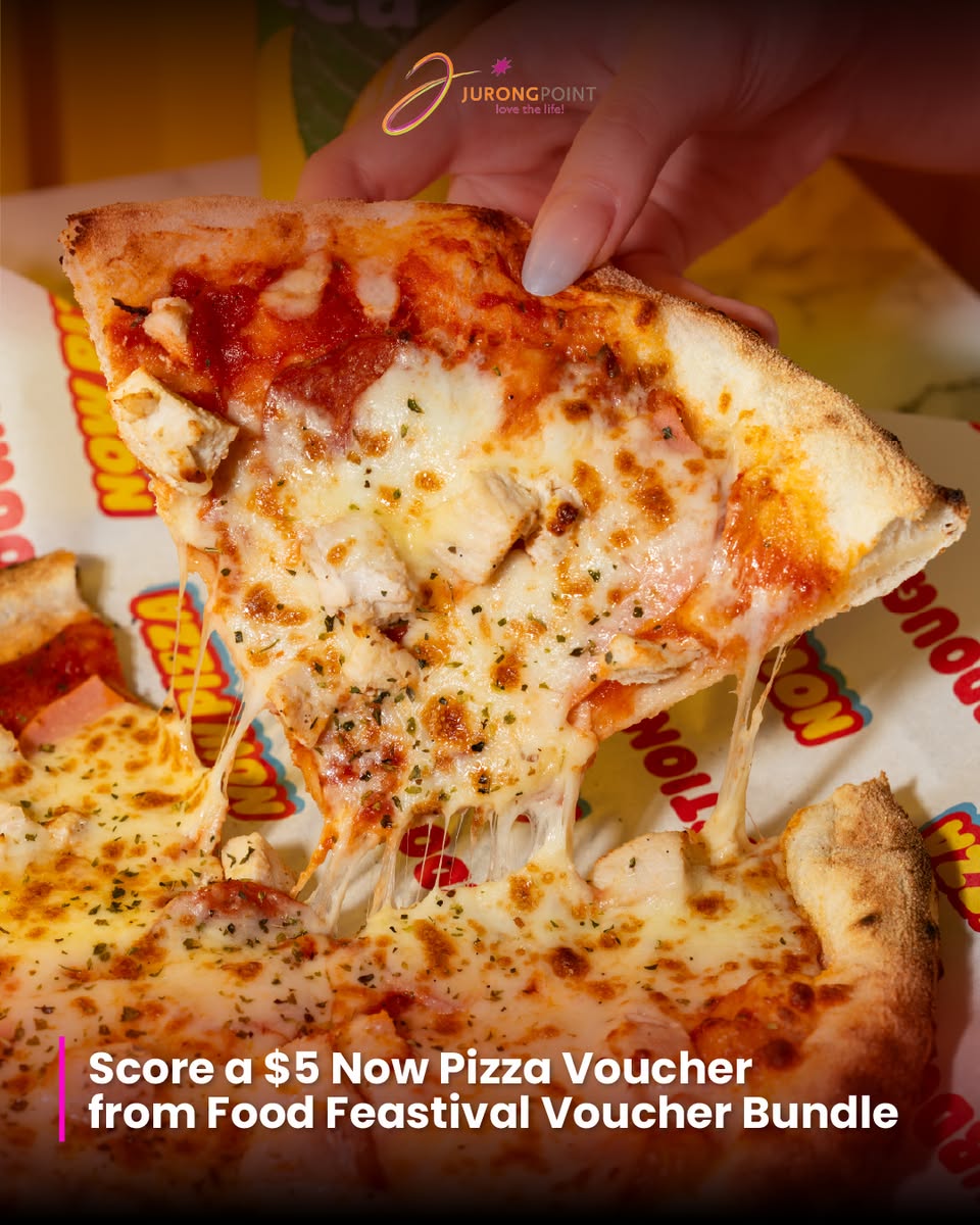 $5 Now Pizza voucher from Jurong Point Food Feastival
