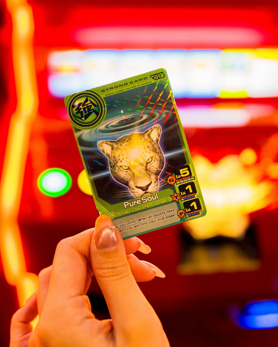 Pure Soul Strong Card #17 from Timezone arcade at Jurong Point