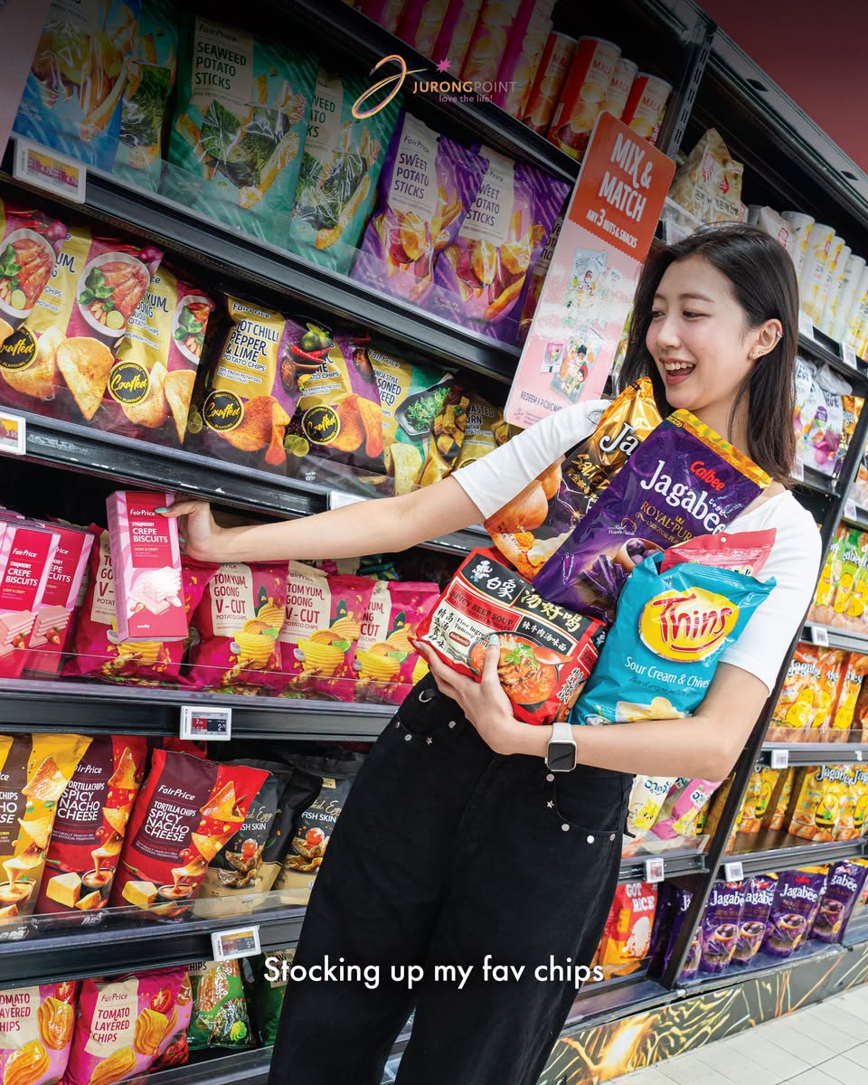 Mix and Match chip selection at Jurong Point