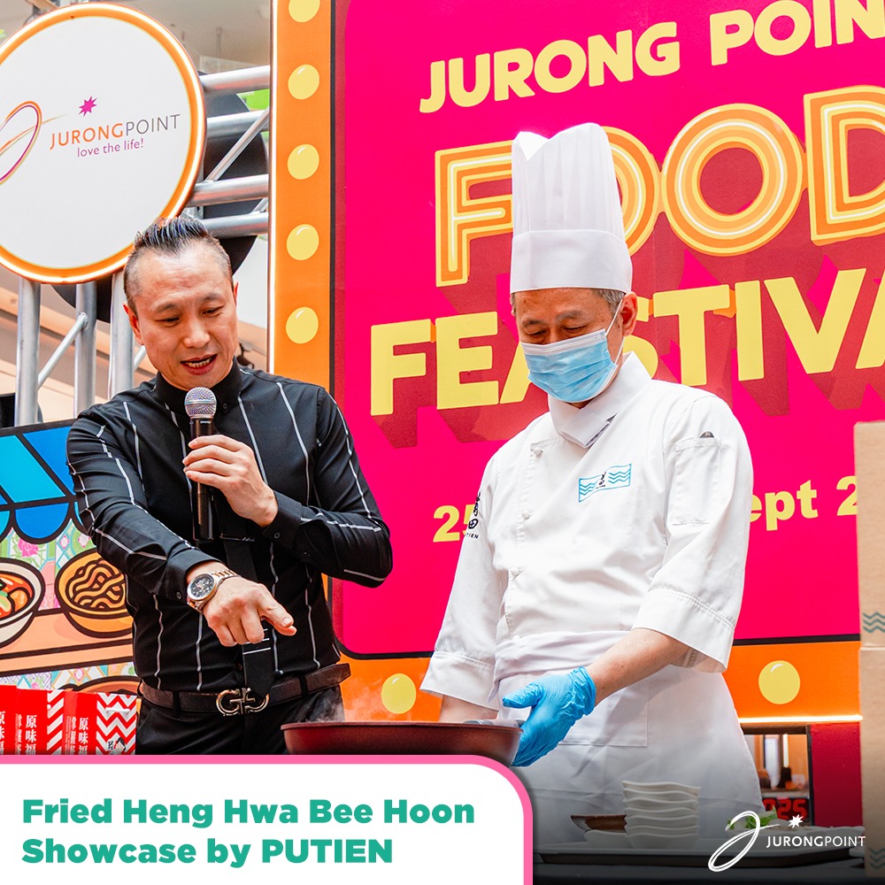 Happy faces at a community event