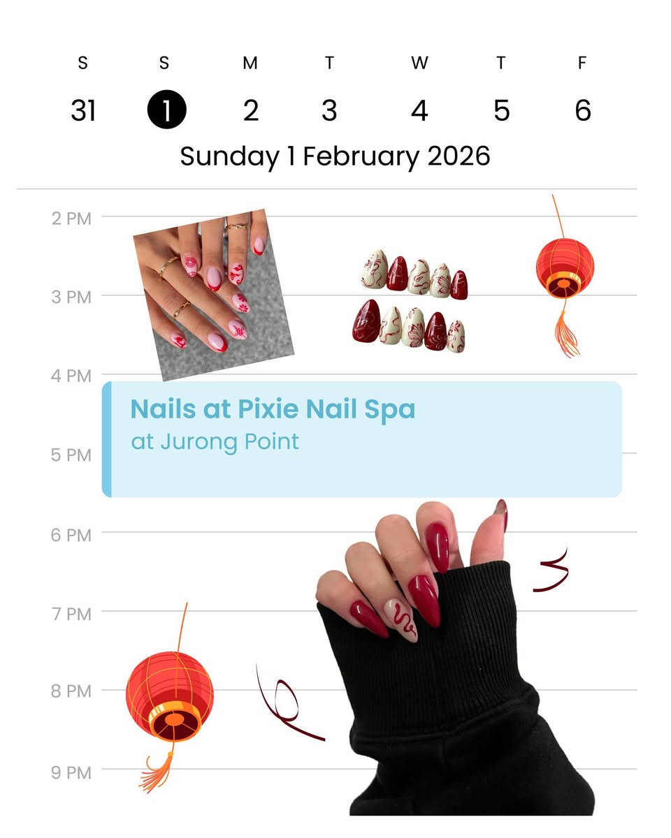 Festive decorations at Jurong Point