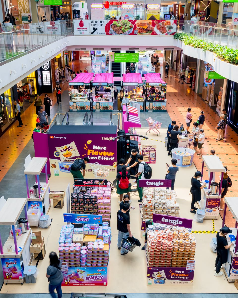 Samyang Roadshow at Jurong Point JP1 Centre Stage