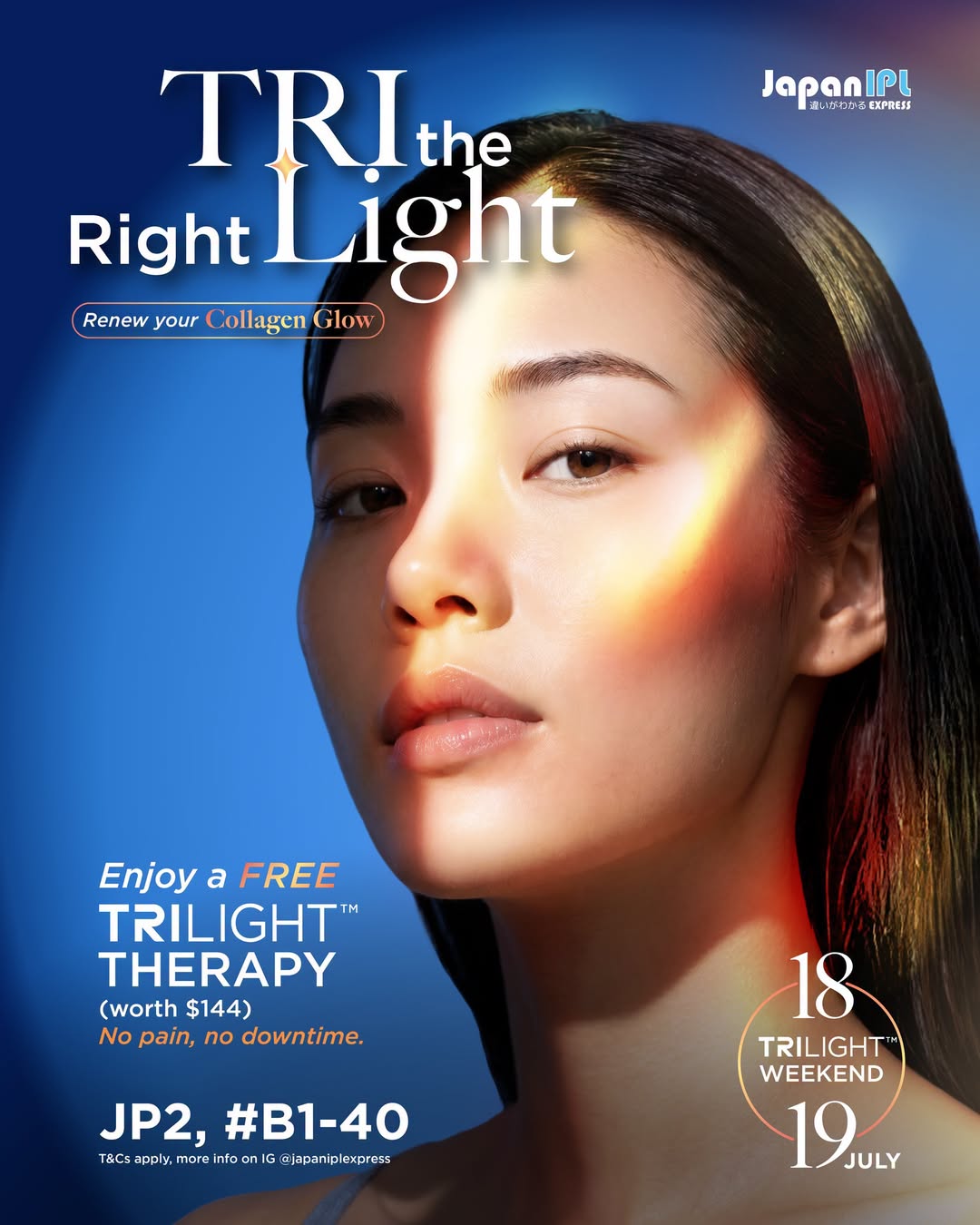 Japan IPL Express TriLight Weekend promotion