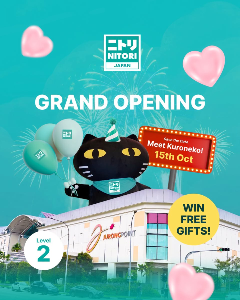 NITORI Jurong Point Grand Opening