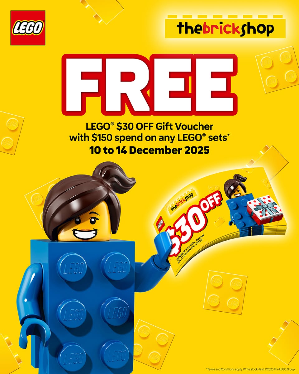 Exciting LEGO Grand Opening at Jurong Point