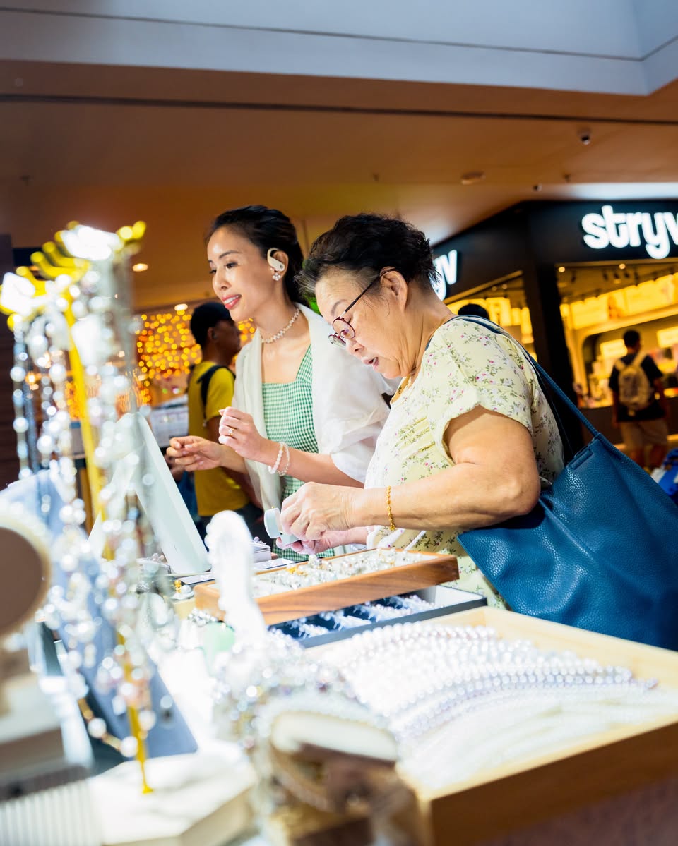 Crafters Market jewelry stall at Jurong Point