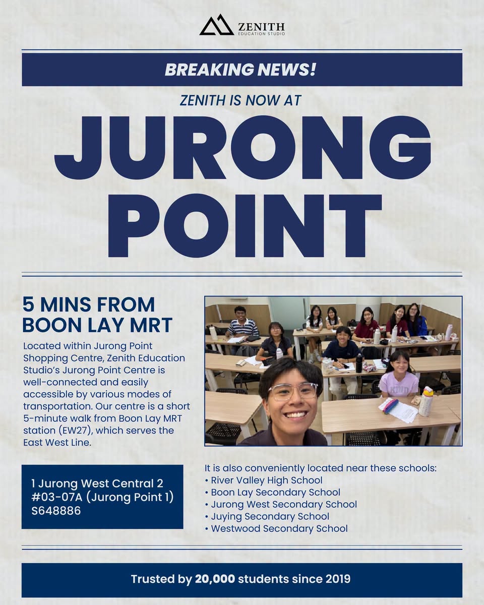 Zenith Education Studio Jurong Point