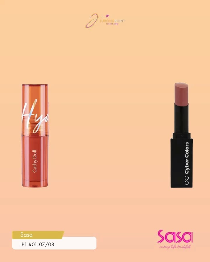 Cyber Colors nude lipstick at Sasa Jurong Point