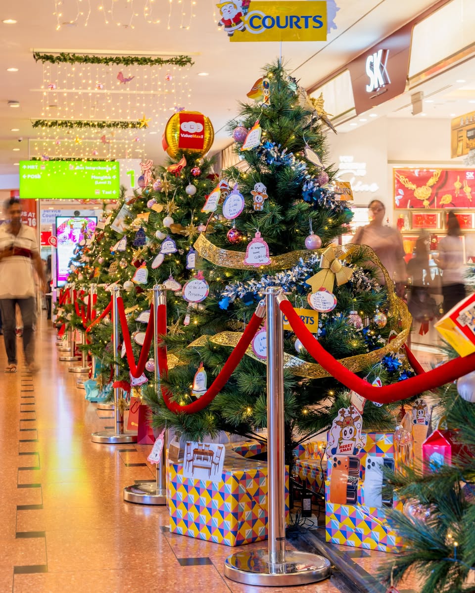 Charming festive scene set up for visitors at Jurong Point