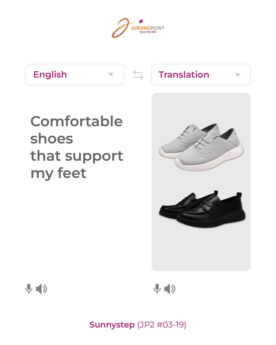 Sunnystep footwear at Jurong Point