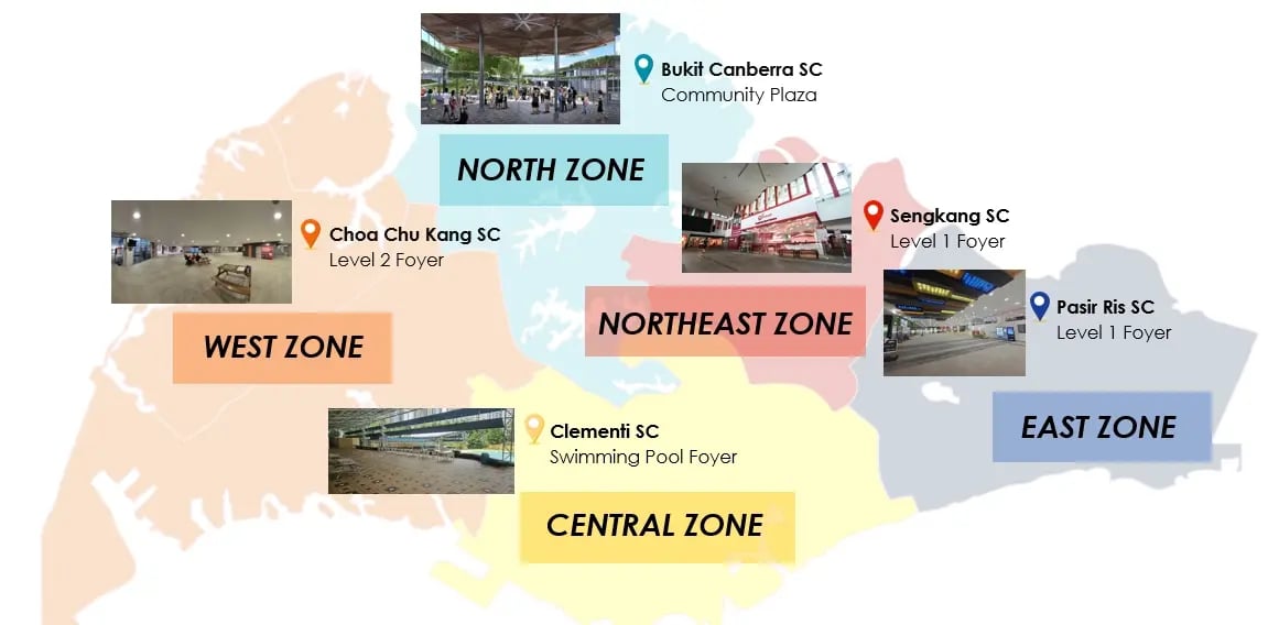 World Cup 2026 Final community screening fan zone near Jurong Point