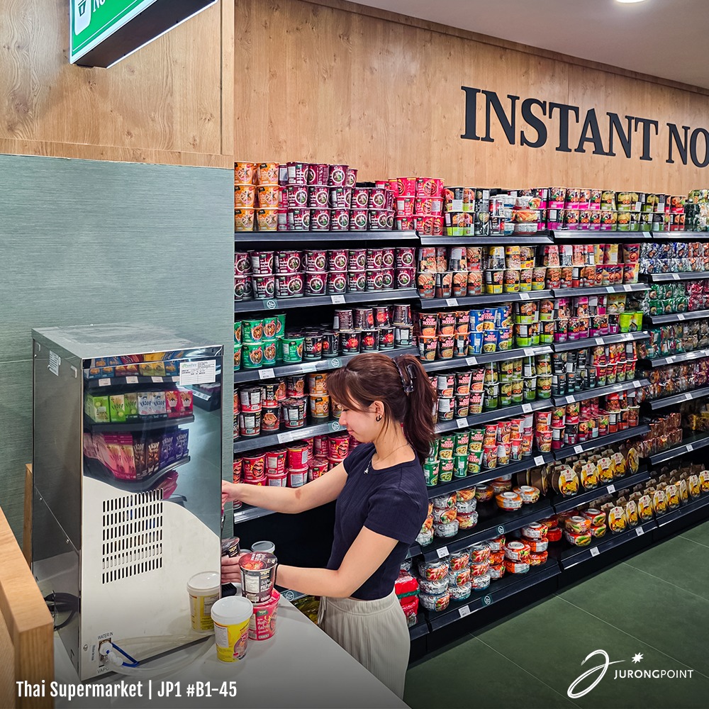 Exterior view of the new Thai Supermarket at Jurong Point