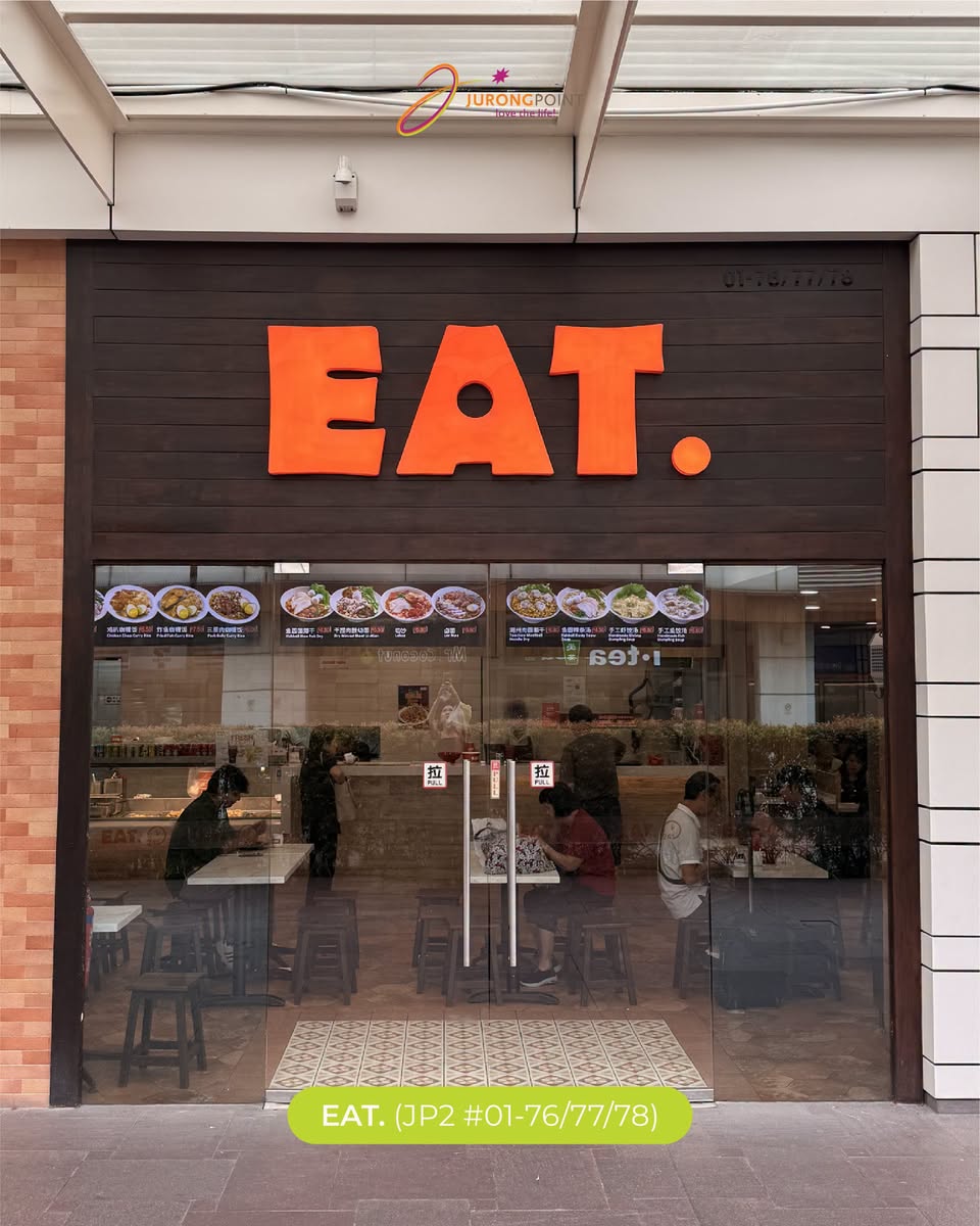 EAT. storefront at Jurong Point