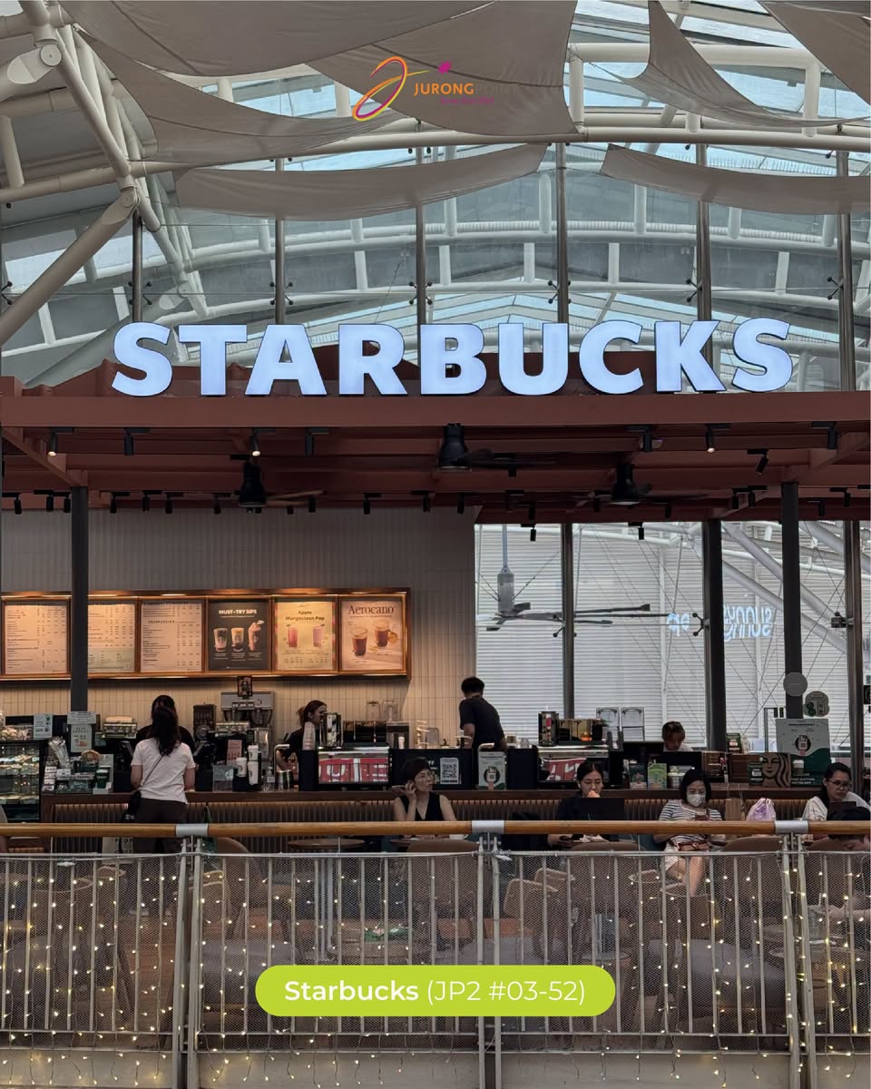 Starbucks storefront at Jurong Point