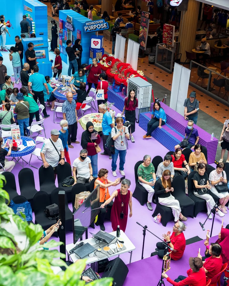 Participants engaging in roadshow activities