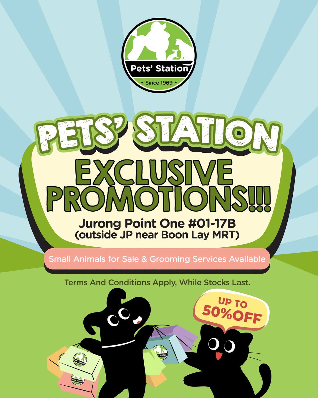 Pets Station at Jurong Point