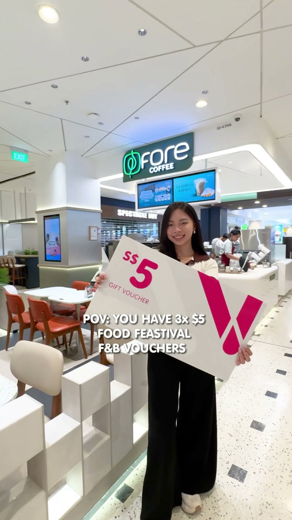 Jollibee at Jurong Point with Food Feastival vouchers