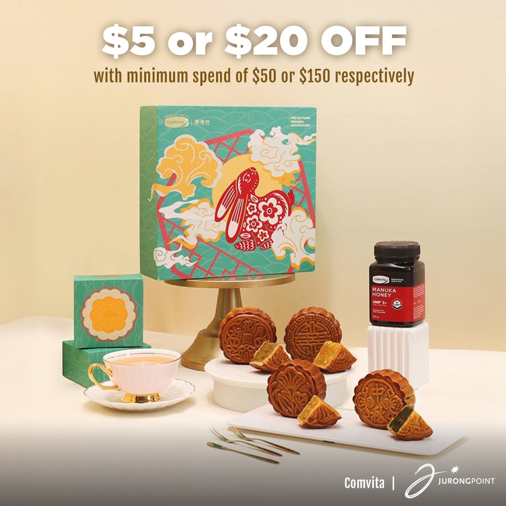 Assortment of traditional and modern Mid-Autumn treats