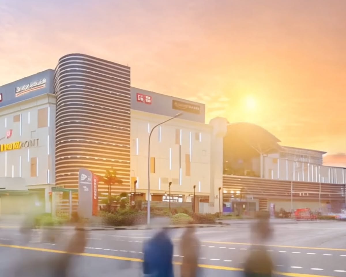 Jurong Point's enduring facade over a decade