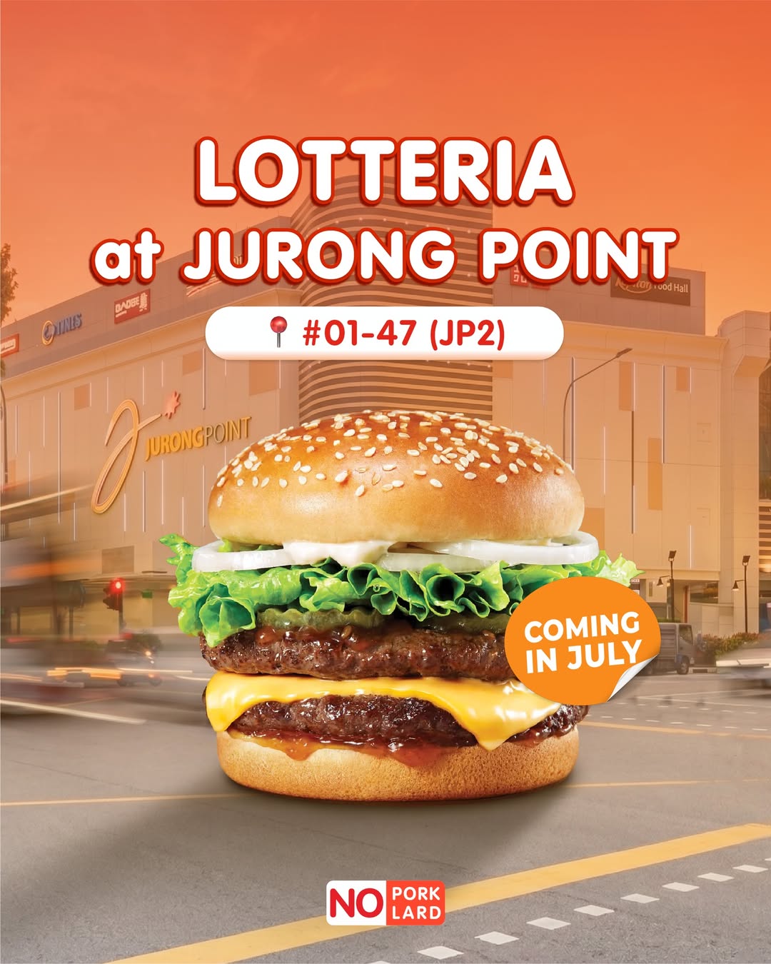 Lotteria coming to Jurong Point