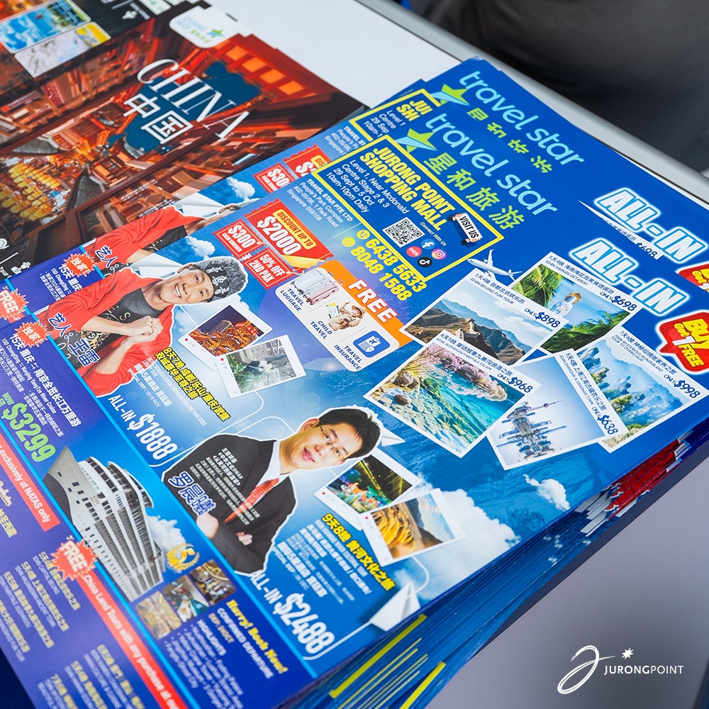 Travel Star logo prominently displayed at an event booth