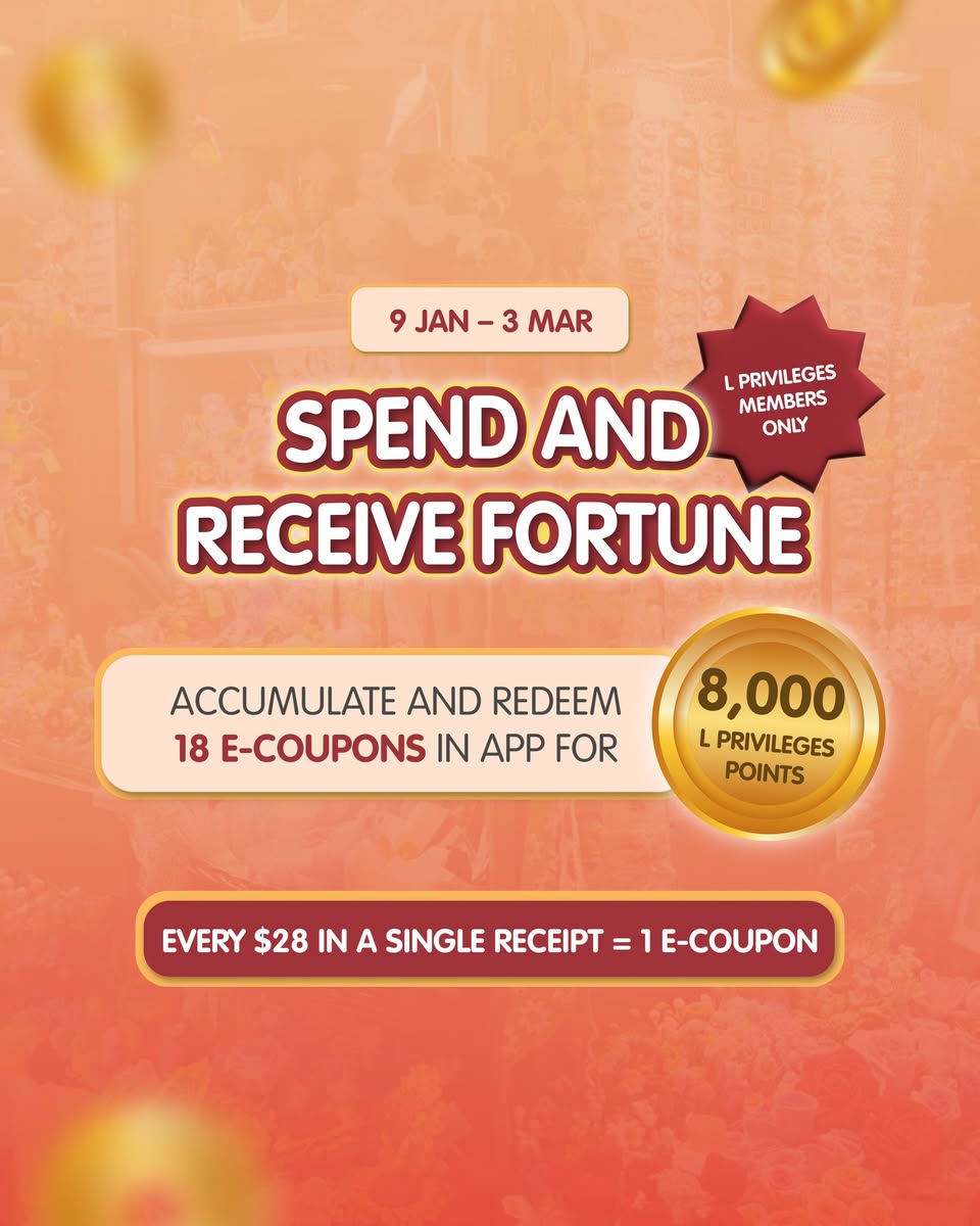 Seasonal rewards and promotional offers for the Lunar New Year