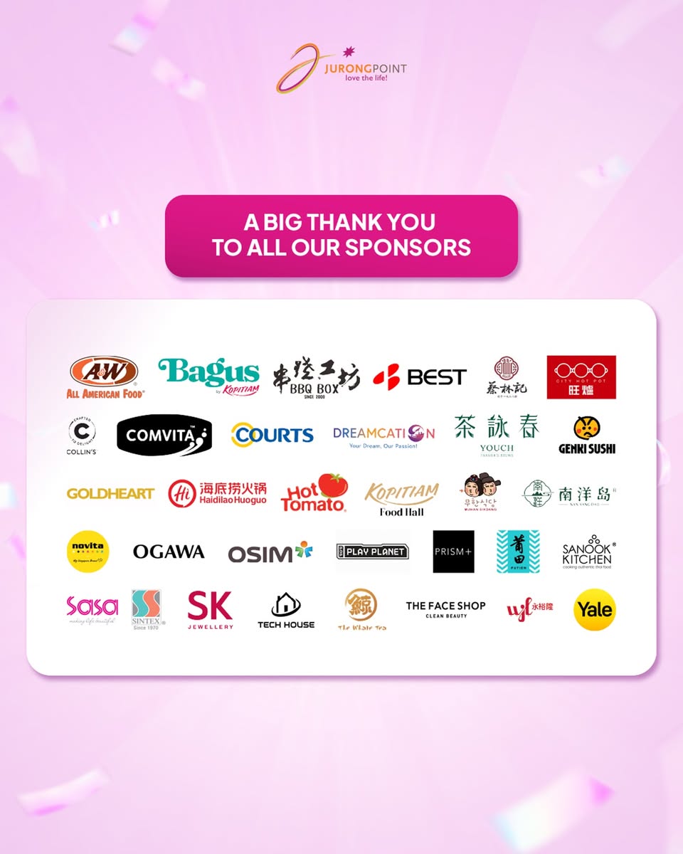 Exciting rewards at Jurong Point Bidding Bonanza