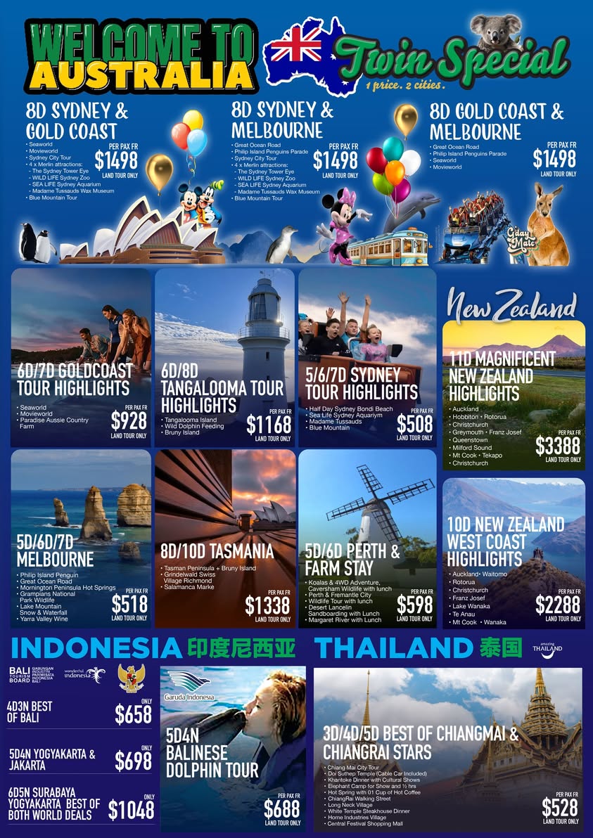 Vibrant displays and travel booths at the Travel Star Fair