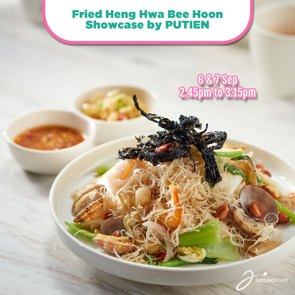 A chef performing a dramatic noodle dance.