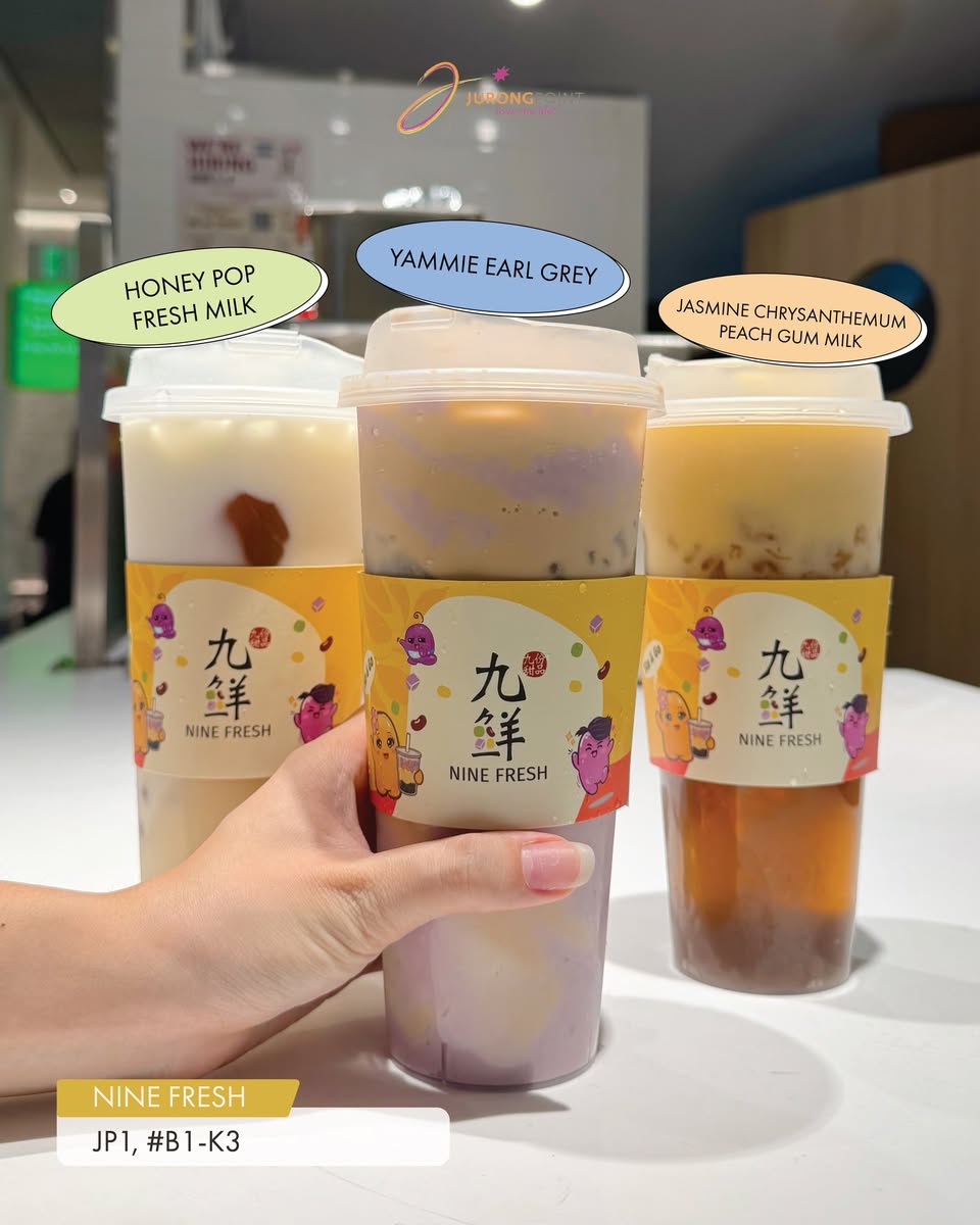 Nine Fresh Taiwanese desserts at Jurong Point