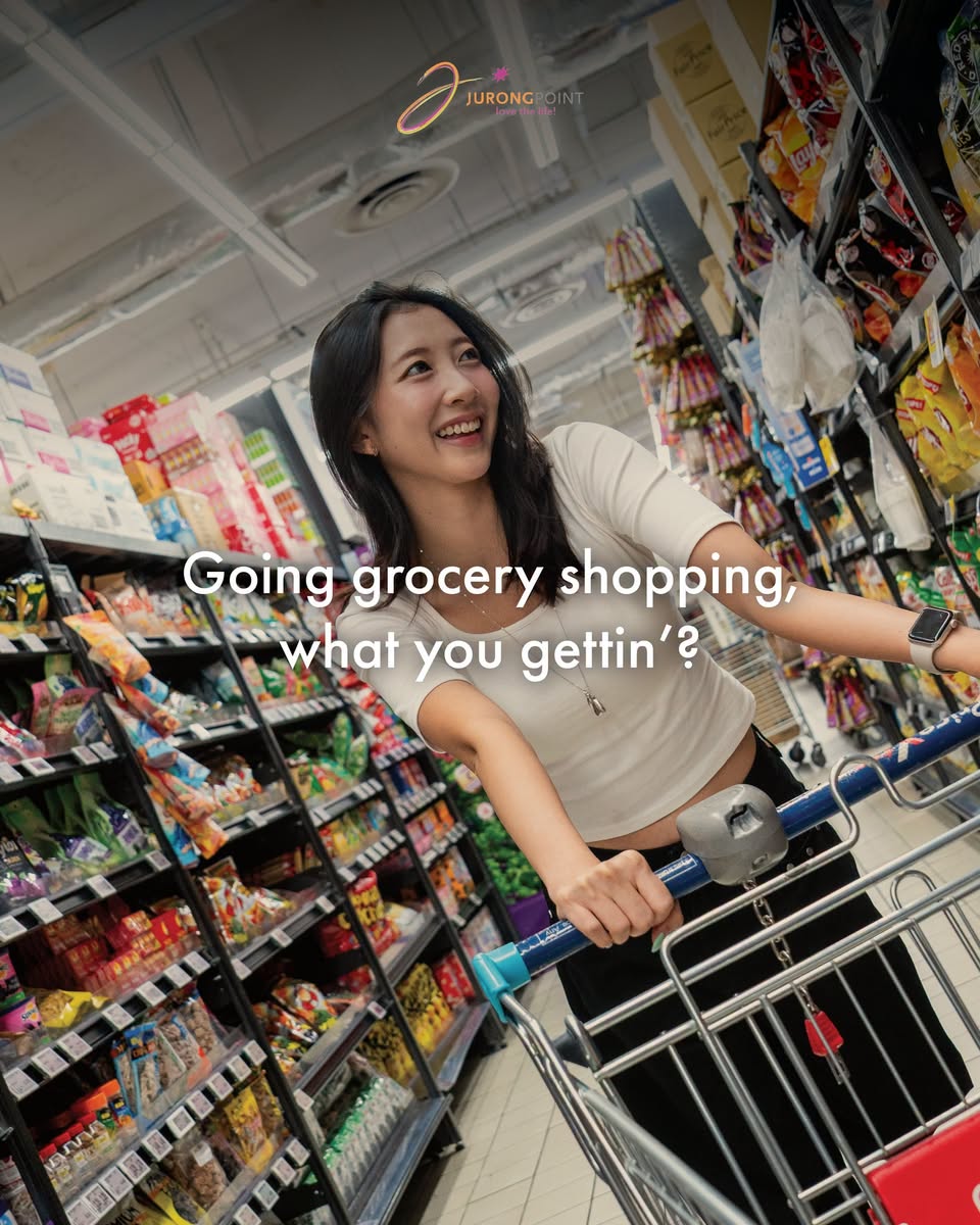 FairPrice Xtra Lab snack aisle at Jurong Point