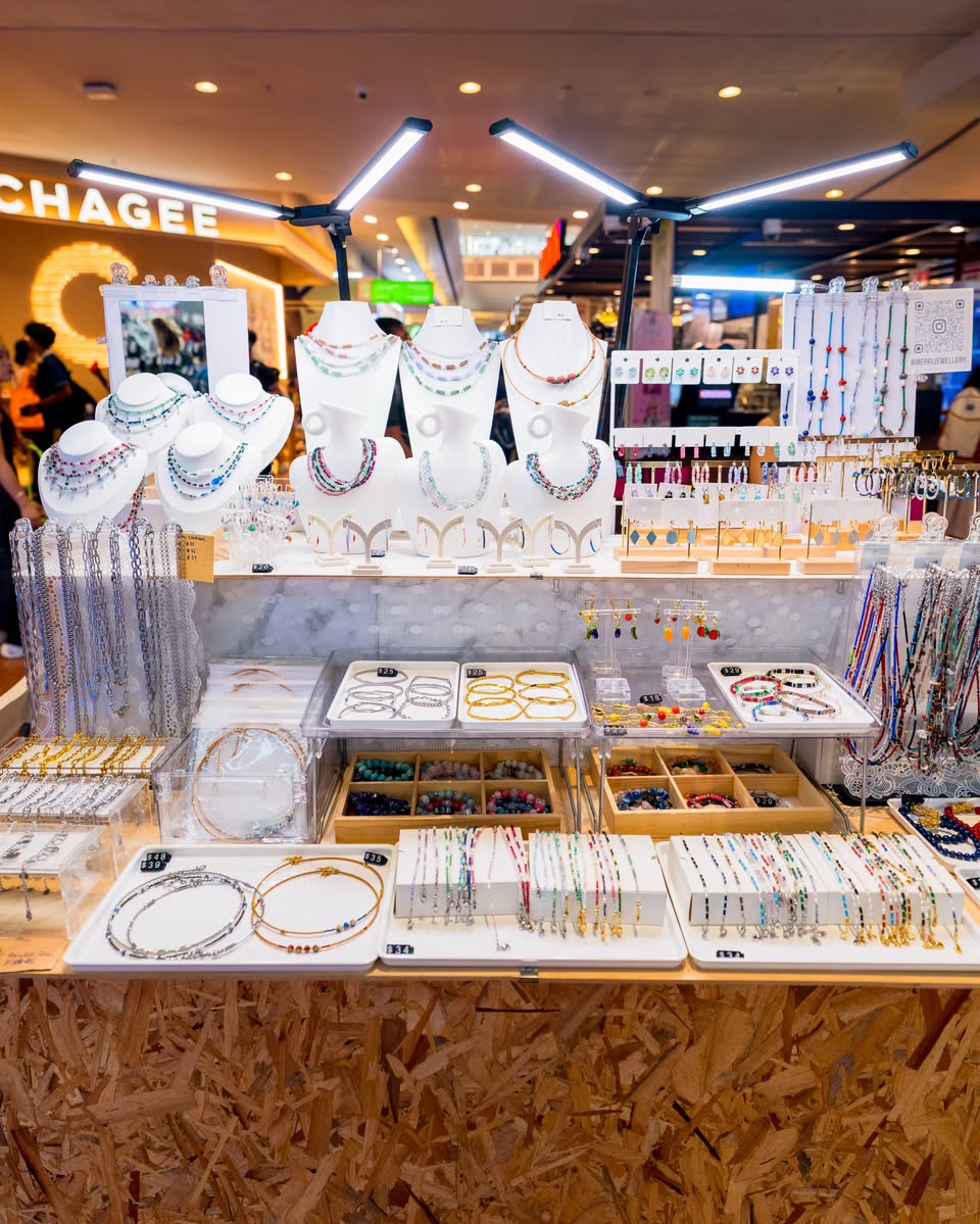 CHAGEE jewelry display at Crafters Market