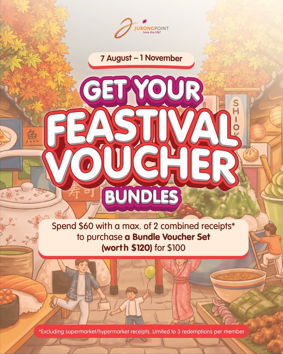 Feastival Voucher Bundles at Jurong Point