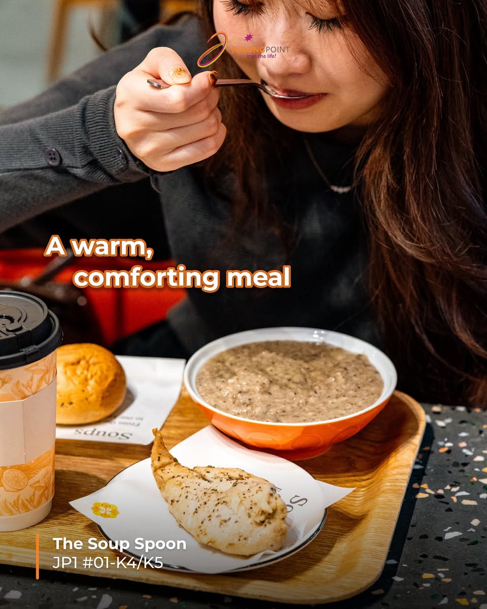 The Soup Spoon meal at Jurong Point