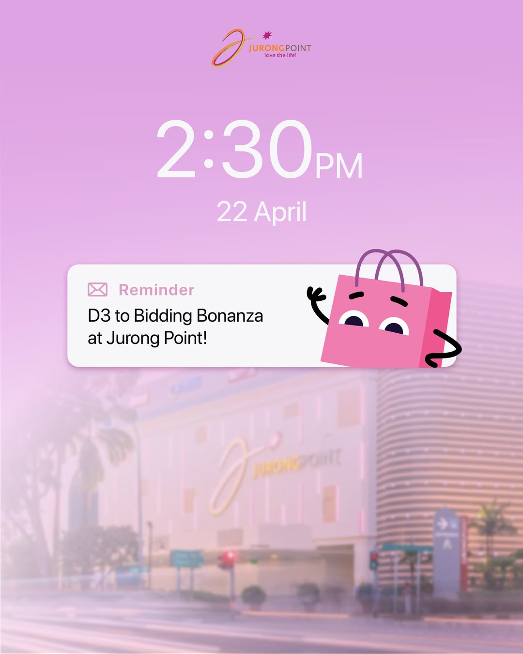 Bidding Bonanza Event at Jurong Point Atrium