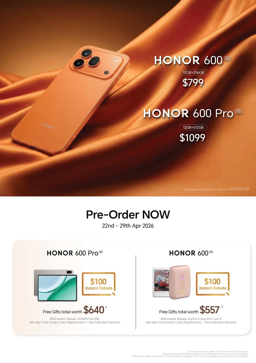 HONOR 600 Series promotional gift bundles